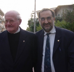  Padre Maffeo Pretto con l’editore Demetrio Guzzardi